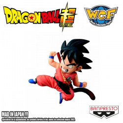 DRAGON BALL SUPER figurine Son Goku enfant WCF Banpresto