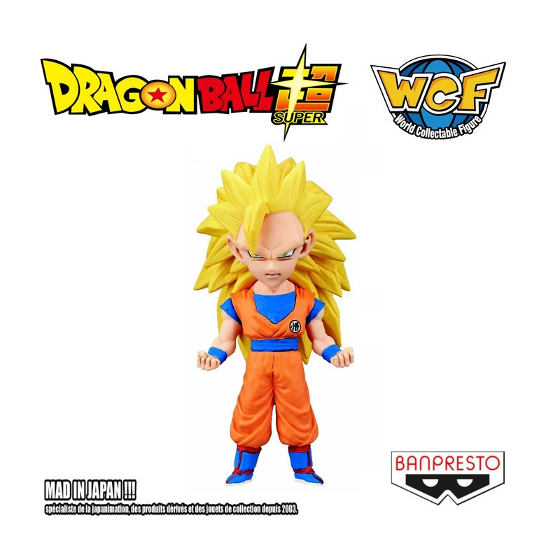 DRAGON BALL SUPER figurine Son Goku SS 3 WCF Banpresto