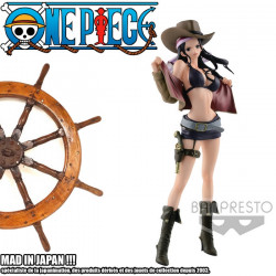  ONE PIECE figurine Nico Robin Flag Diamond Ship Banpresto