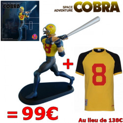 COBRA Pack statue Joe Gillian Rugball + Maillot Equipe Z