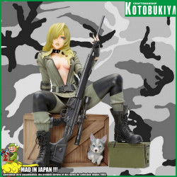  METAL GEAR SOLID statue Sniper Wolf  Bishoujo Kotobukiya