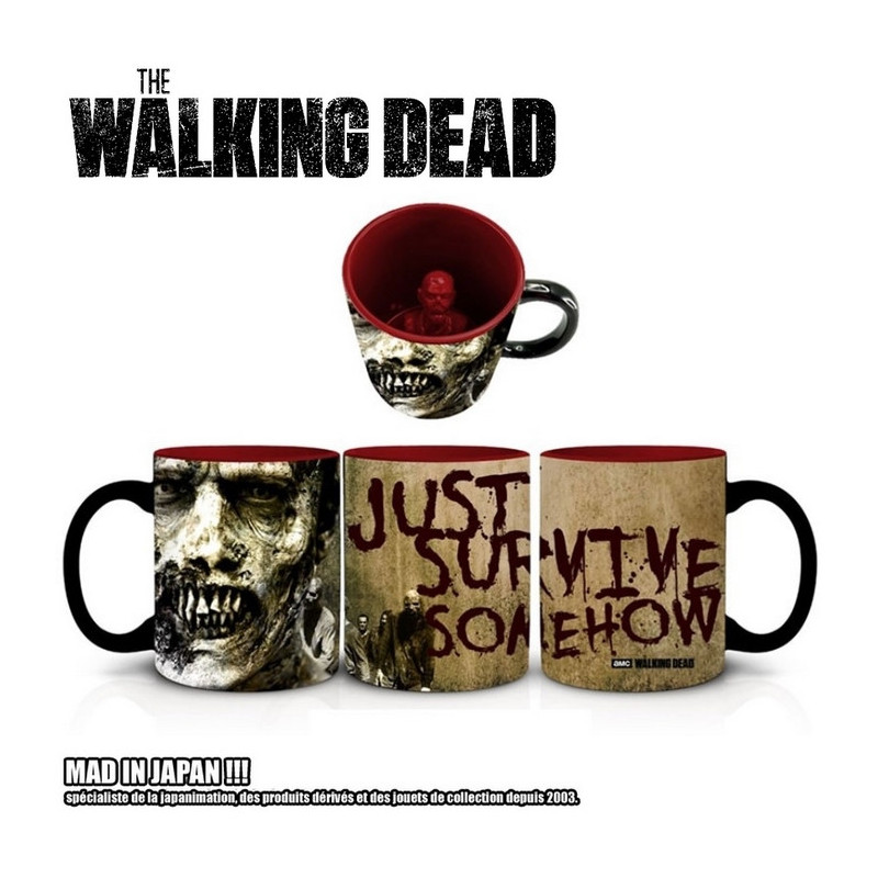 THE WALKING DEAD Mug 3D Just Survive