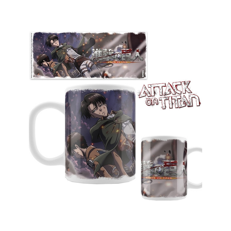 Attack On Titan mug Brothers in Arms Gataka