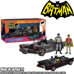  BATMAN Batmobile 1969 with Batman & Robin Funko