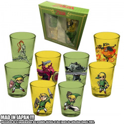  THE LEGEND OF ZELDA Pack de 4 Verres à Shots Just Funky