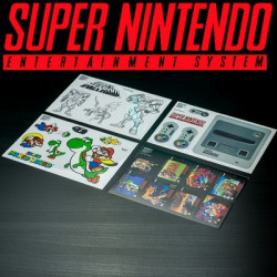 NINTENDO Stickers Super Nes Paladone