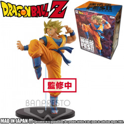  DRAGON BALL Z figurine Son Goku Super Saiyan V2 Banpresto Fes !!