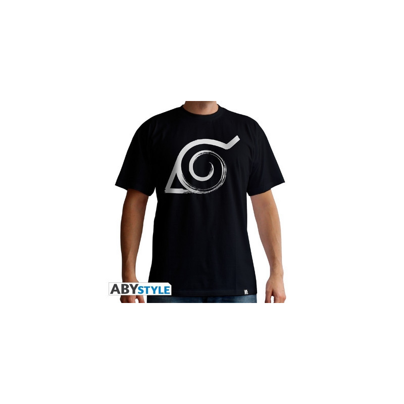 NARUTO T-Shirt Symbole Konoha Abystyle