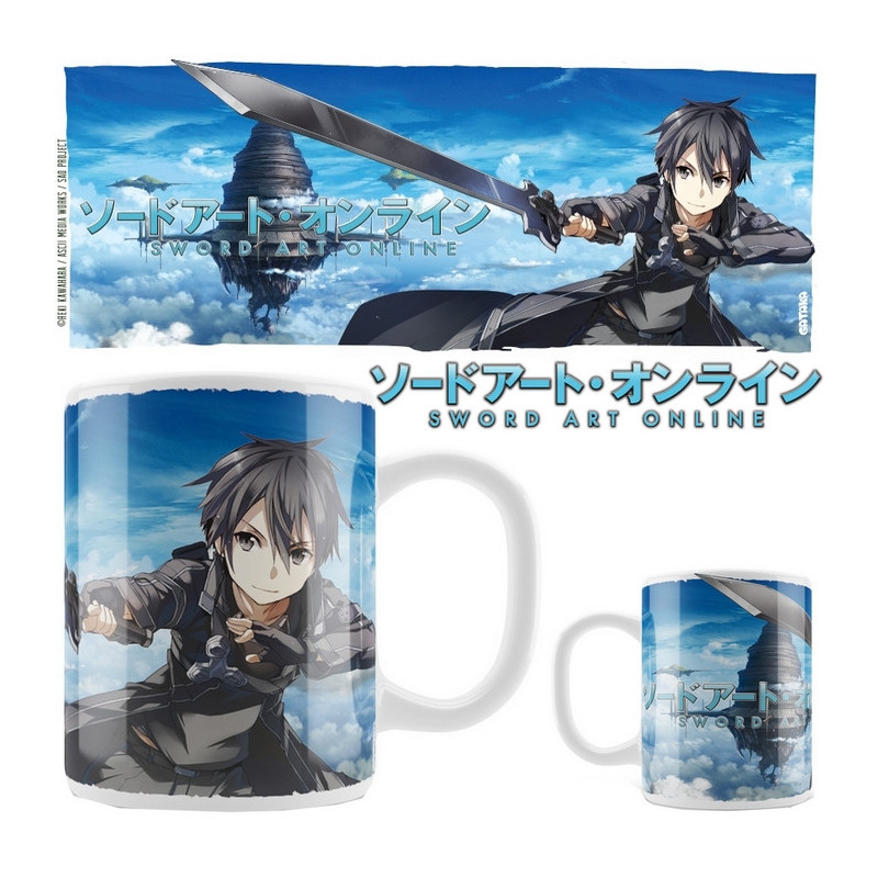 SWORD ART ONLINE mug Kirito Nekowear