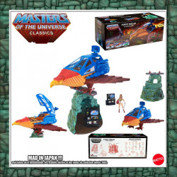 MAITRES DE L'UNIVERS CLASSICS vaisseau Talon Fighter & Point Dread +Teela