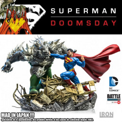  SUPERMAN diorama Superman vs Doomsday Iron Studios