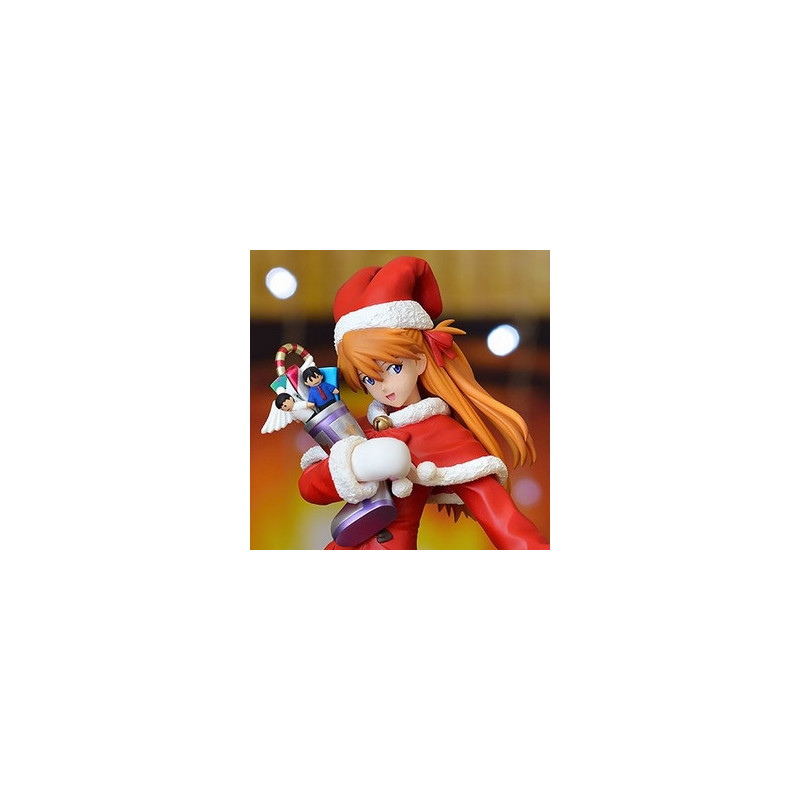 EVANGELION figurine Asuka Soryu Langley Christmas version Sega