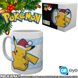  POKEMON mug Pikachu Père Noël GB eye