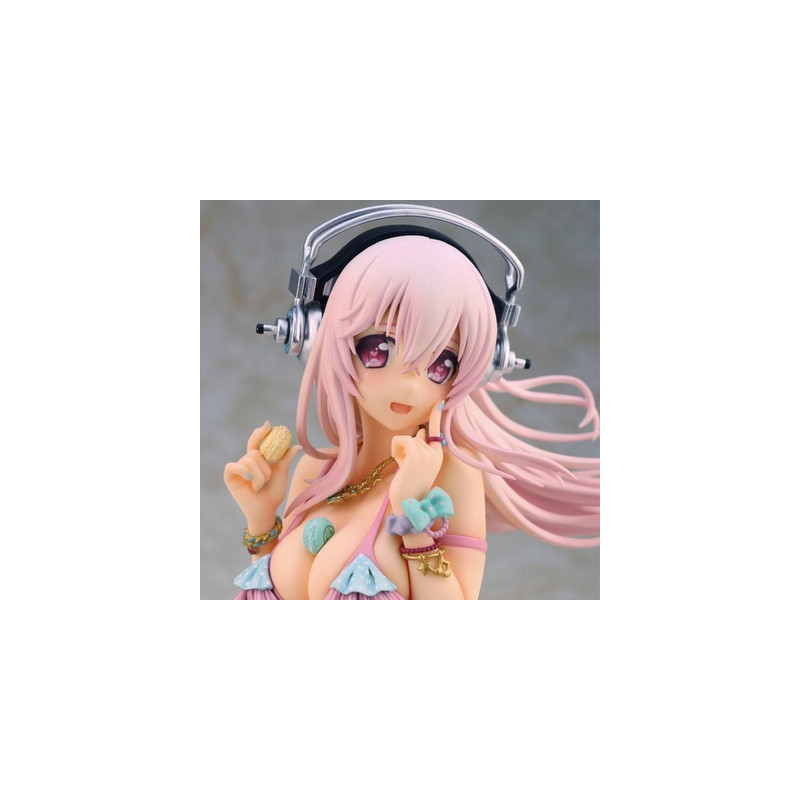 SUPER SONICO The Animation Statue Sonico Macaron Alphamax