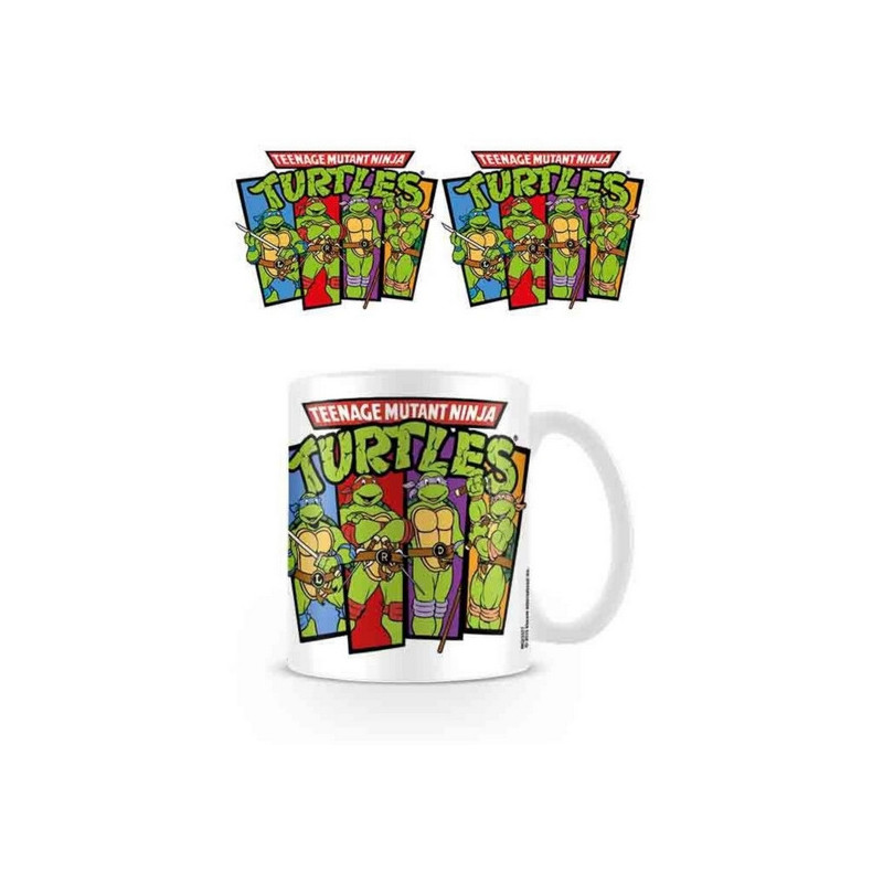 TORTUES NINJA mug 4 Tortues