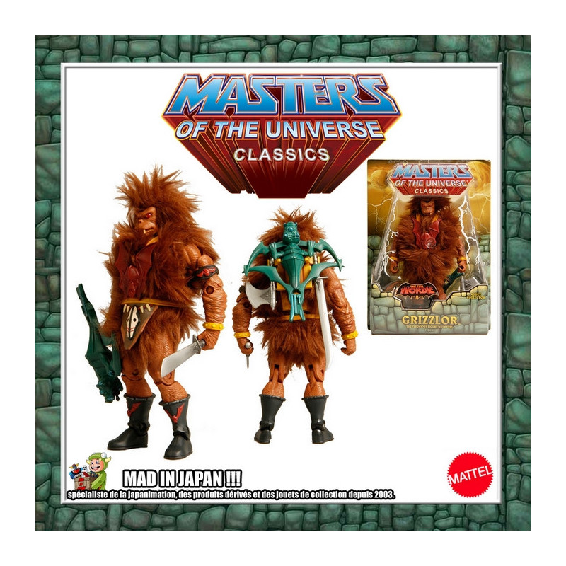 MAITRES DE L'UNIVERS CLASSICS figurine Grizzlor