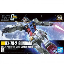 GUNDAM High Grade Gundam RX-78-2 Bandai Gunpla