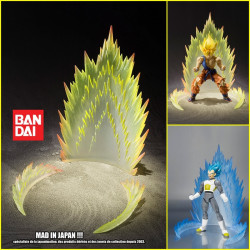 DRAGON BALL Z Tamashii Effect Energie Aura jaune Bandai