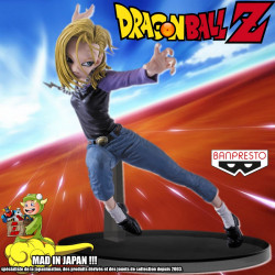  DRAGON BALL Z figurine C-18 Scultures Big Budoukai Banpresto