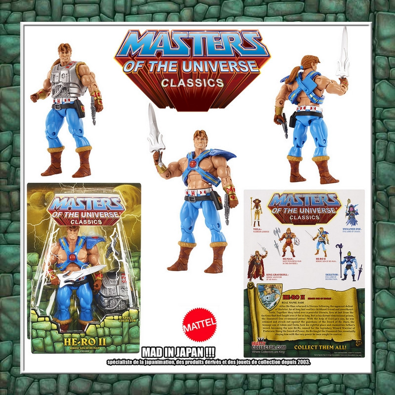 MAITRES DE L'UNIVERS CLASSICS figurine Her-Ro II