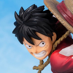 ONE PIECE figurine Luffy Gum Gum Figuarts Zero Bandai