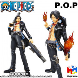  ONE PIECE figurine P.O.P Portgas D. Ace Strong Edition Megahouse