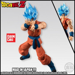 DRAGON BALL Z figurine Shodo Son Goku Super Saiyan God Super Saiyan Bandai