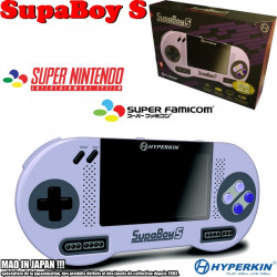 SupaBoy S Console portable Super Nintendo  Super Famicon Hyperkin