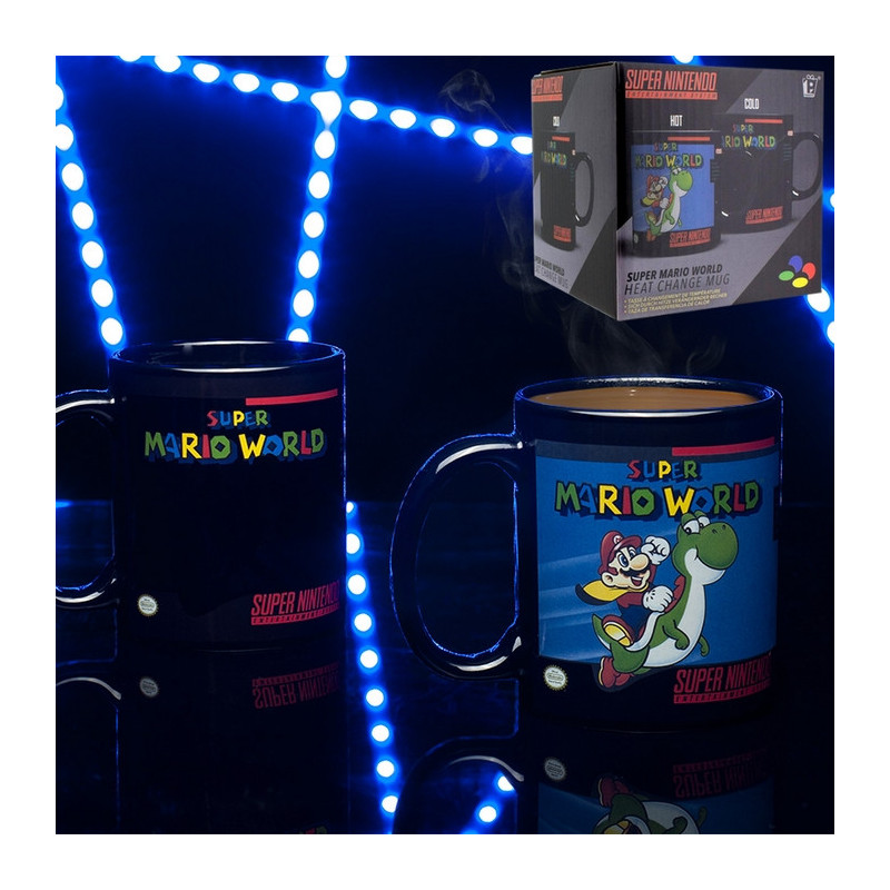 SUPER MARIO WORLD mug Mug Heat Change Paladone