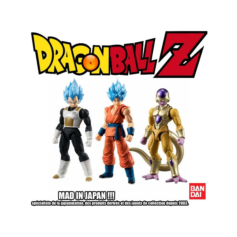 DRAGON BALL Z pack figurines Shodo Bandai série 2