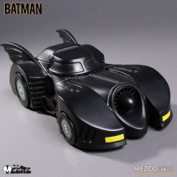 BATMAN Batmobile 1989 Mini Mez-Itz Mezco Toyz