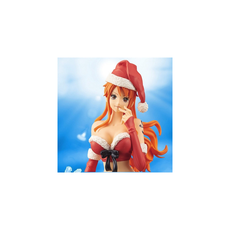 ONE PIECE figurine Nami Christmas Red  Glitter & Glamours Banpresto