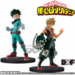  MY HERO ACADEMIA Pack figurines Izuku Midoriya & Katsuki Bakugo DXF Banpresto