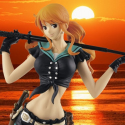 ONE PIECE figurine Nami Code B Flag Diamond Ship Banpresto