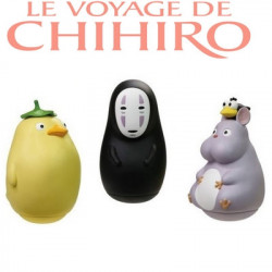 LE VOYAGE DE CHIHIRO Coffret 3 figurines Culbuto Ensky