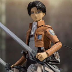 ATTACK ON TITAN figurine Levi Ackerman Color Tops McFarlane