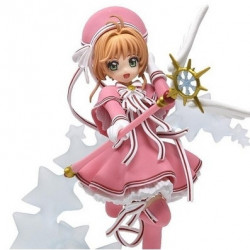 CARDCAPTOR SAKURA Figurine Sakura Kinomoto Clear Card-hen Taito