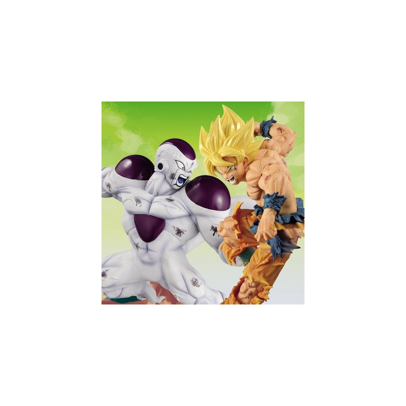 DRAGON BALL Z figurines Son Goku & Freeza Match Makers Banpresto