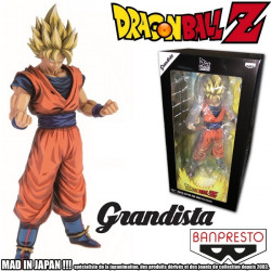  DRAGON BALL figurine Son Goku S. Saiyan Grandista Manga Dimensions Banpresto