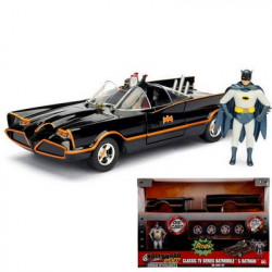 BATMAN Réplique Batmobile Batman Classic TV Series Build N' Collect Jada Toys 124ème