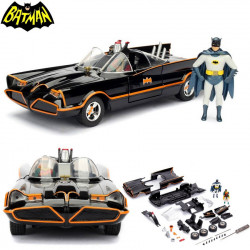  BATMAN Réplique Batmobile Batman Classic TV Series Build N' Collect Jada Toys 124ème