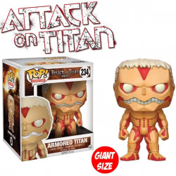 L'ATTAQUE DES TITANS figurine Armored Titan Funko POP Giant