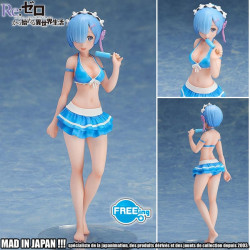  Re:ZERO Starting Life in Another World statue Rem Swimsuit FREEing