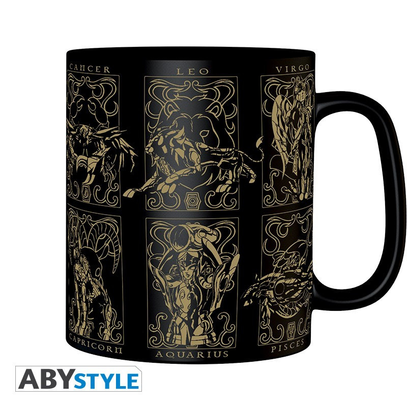 SAINT SEIYA Mug 12 Armures d'or Abystyle