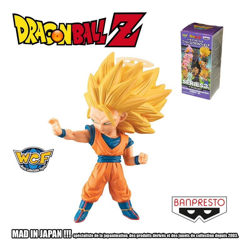 DRAGON BALL Z figurines Goku S. Saiyan III WCF Boo Saga Banpresto