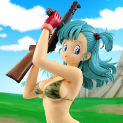 DRAGON BALL figurine Bulma Glitter & Glamours Banpresto A