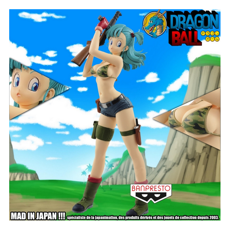 Dragon Ball Figurine Bulma Glitter And Glamours Banpresto A 