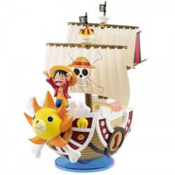 ONE PIECE figurine Luffy &Thousand Sunny Mega WCF Banpresto