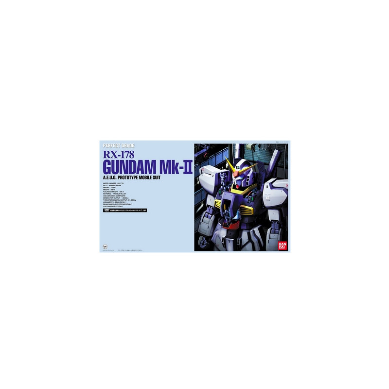 Perfect Grade RX-178 Gundam MK-2 A.E.U.G. Bandai Gunpla