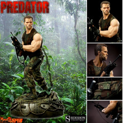  PREDATOR Statue Dutch Schaefer Premium Format Sideshow